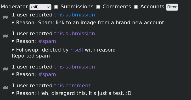 moderation log screenshot
